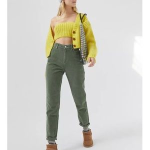 UO BDG High-Waisted Corduroy Mom Pant